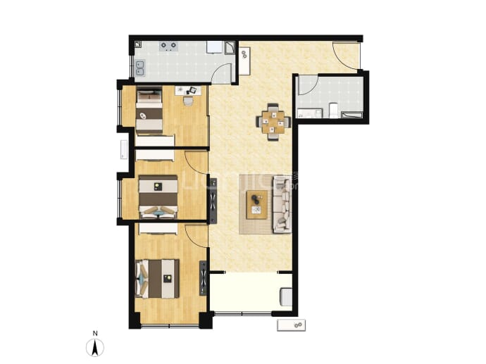 领航悦峯--建面 91m²