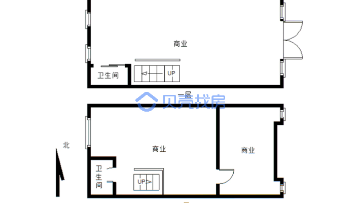 松山步行街临街大出售 随时能看房 提前联系-户型图