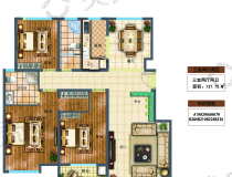 锦钰佳苑太阳城3室2厅2卫户型图