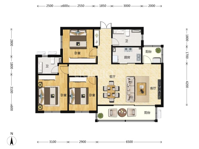 中科怡璟--建面 112m²