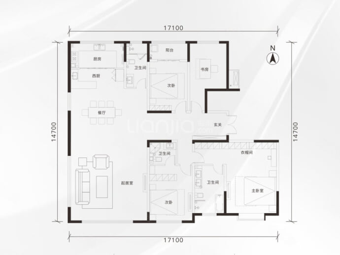 【翠景台二期_西安翠景台二期楼盘】房价,户型,开盘时间详情-西安贝壳新房