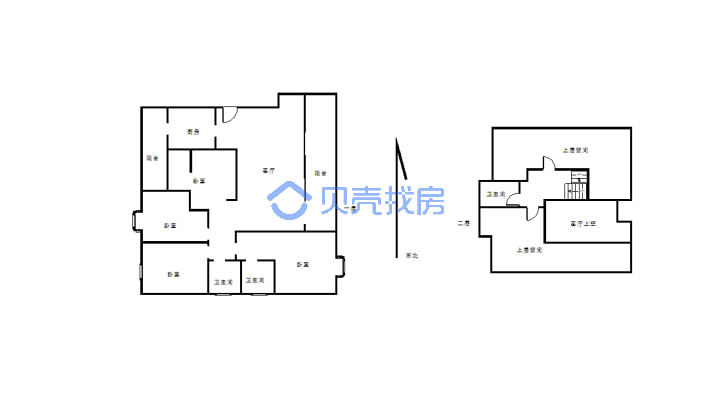 缇香湾标准大四房 使用面积300左右 带露台-户型图
