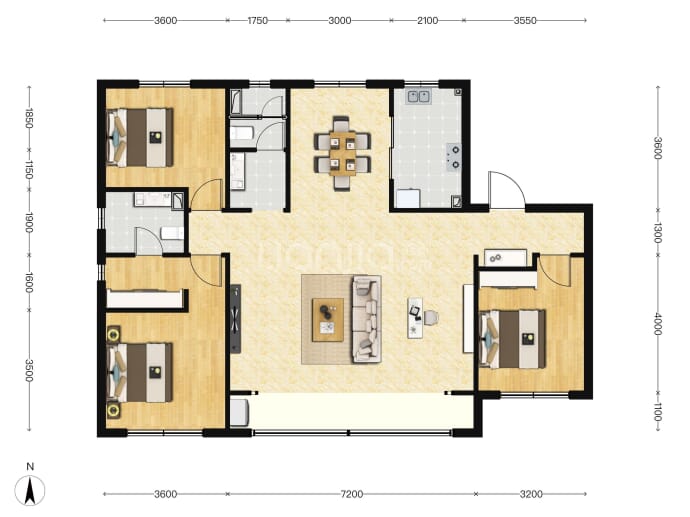 中德绿色公元--建面 151m²