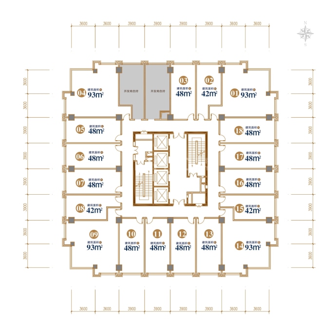 希派创意城--建面 93m²