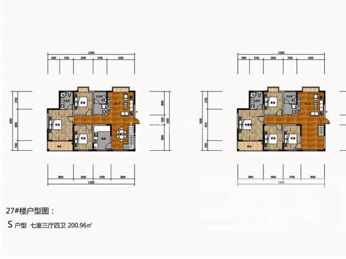 半岛帝城--建面 200.96m²