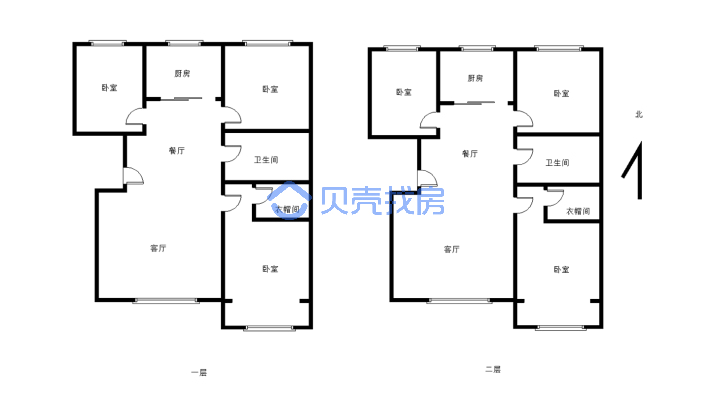 皇0家帝苑二期C区 18加19楼 走俩门 适合三代同堂-户型图