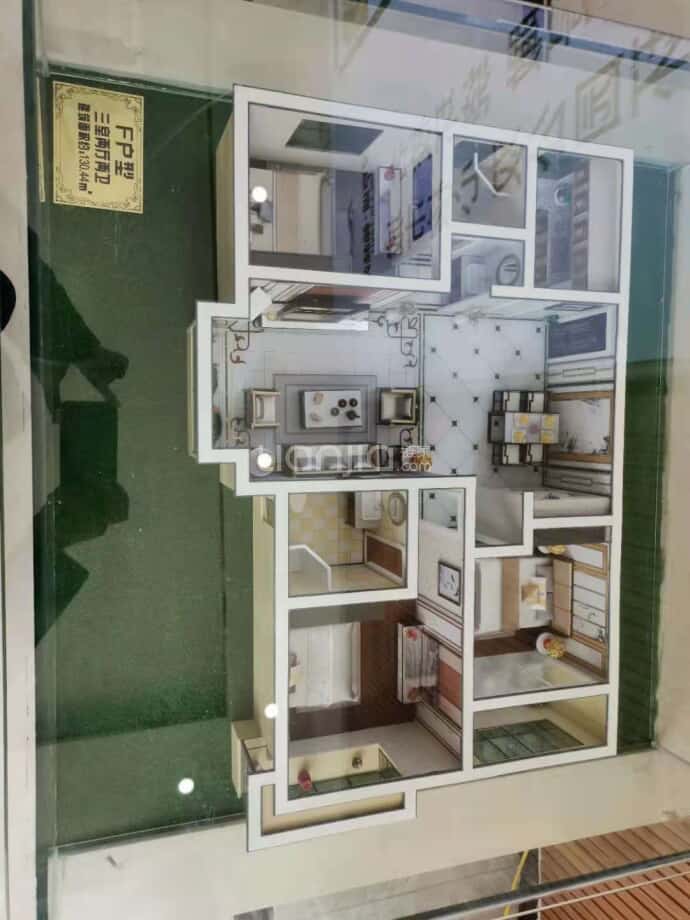 文亭湖.翰林苑--建面 130.44m²