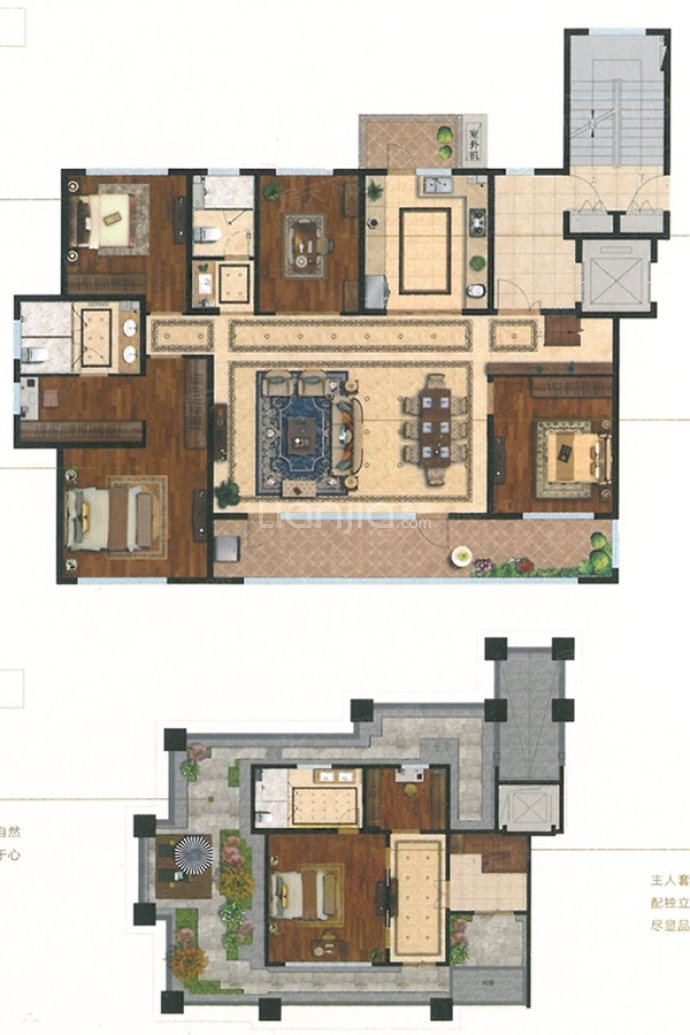 波尔多小镇--建面 280m²