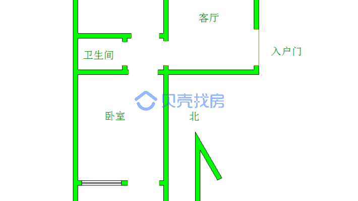 采光充足视野宽阔户型佳交通便利-户型图