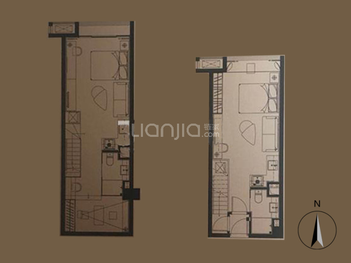 龙湖北宸星座--建面 40m²