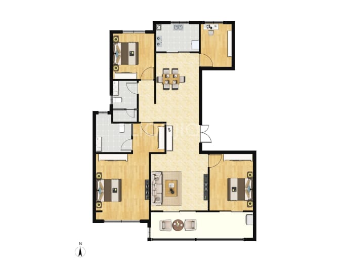长江悦府--建面 132m²