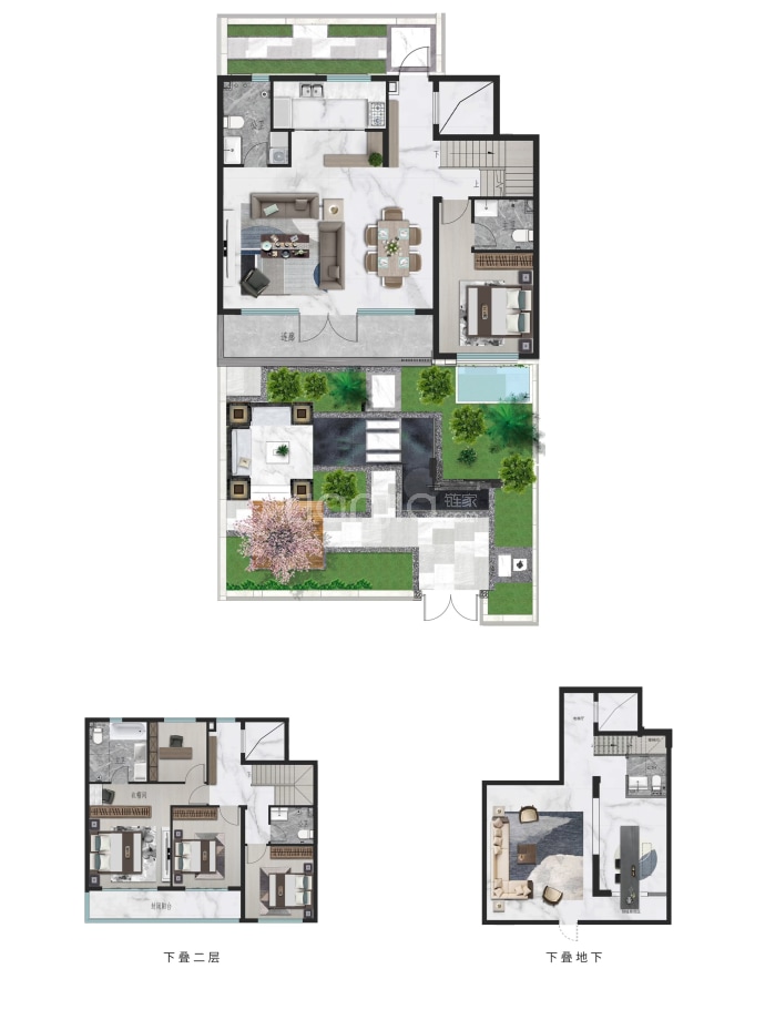 国悦天玺--建面 295m²