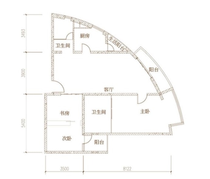 江东永和府--建面 126.12m²