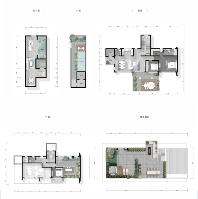 半山云著--建面 217m²