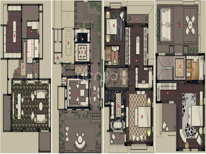 汇置湖畔公园--建面 590m²