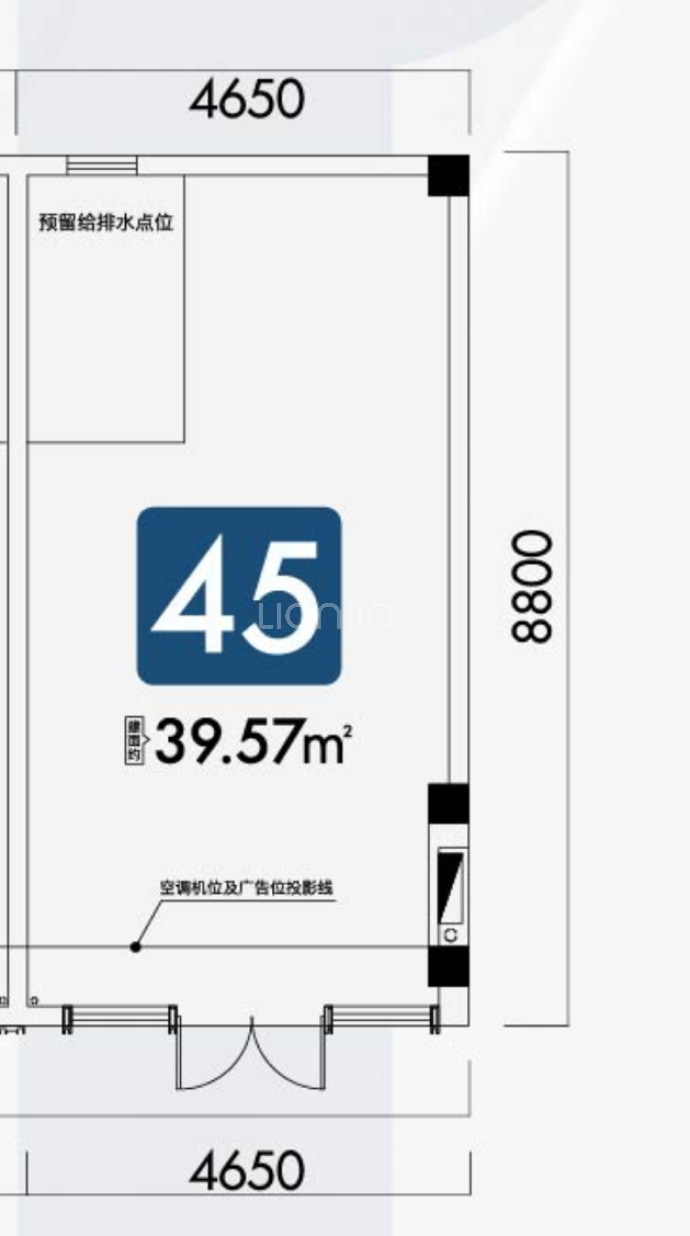 保利碧桂园学府里--建面 39.57m²