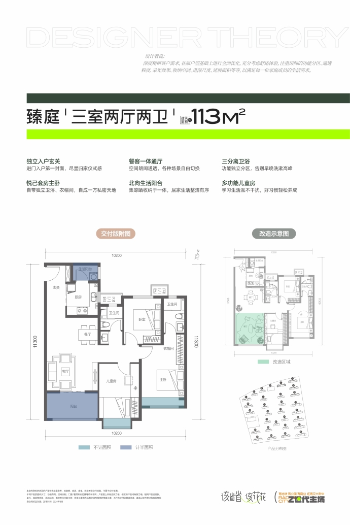 地建嘉信臻城--建面 113m²