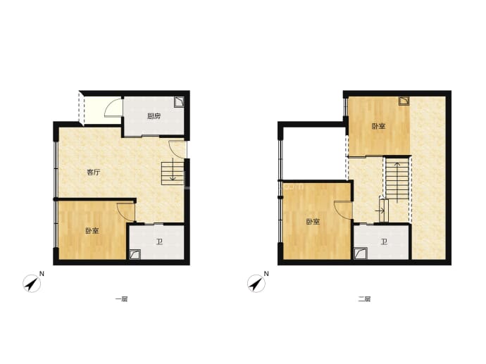 华新方圆·333--建面 58m²