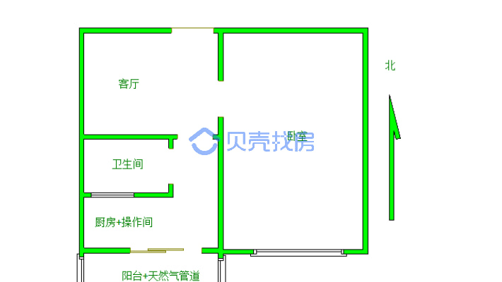 采光充足视野宽阔户型佳交通便利-户型图