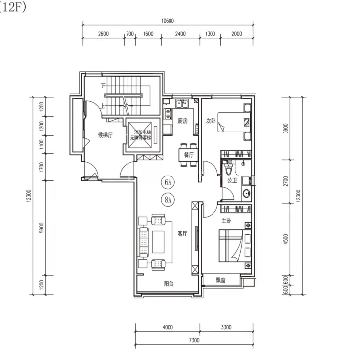 泰和芮府--建面 100.61m²