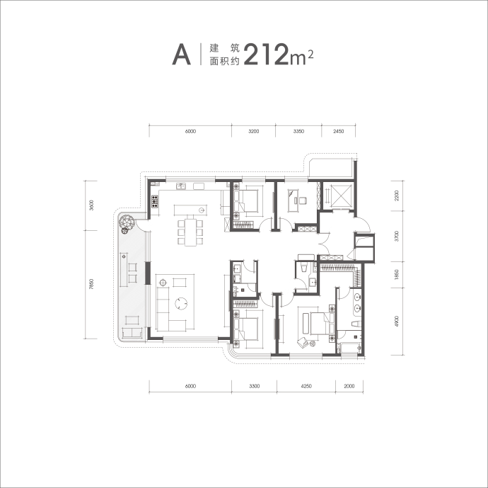 外滩壹号院--建面 212m²