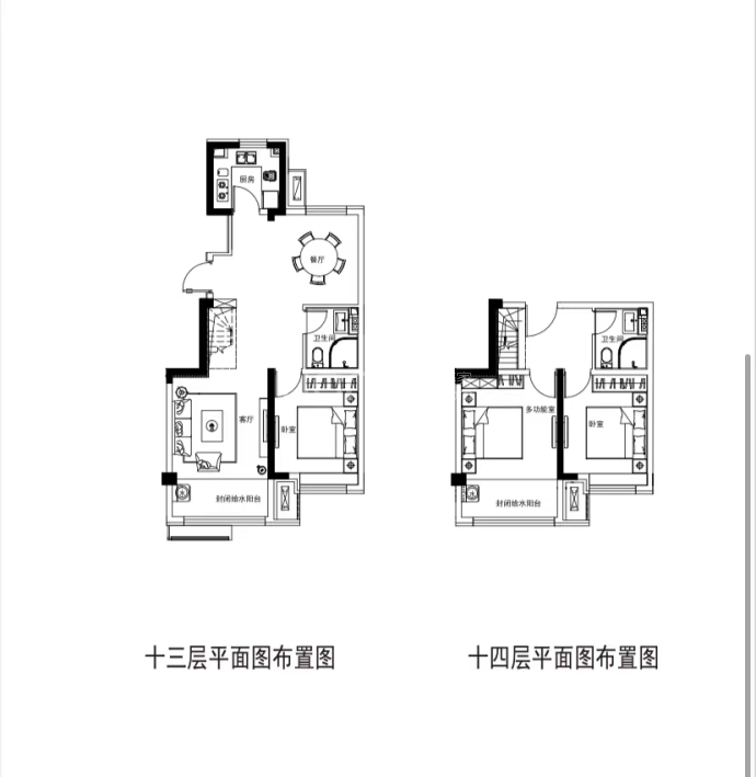 碧桂园汤河福郡--建面 139m²