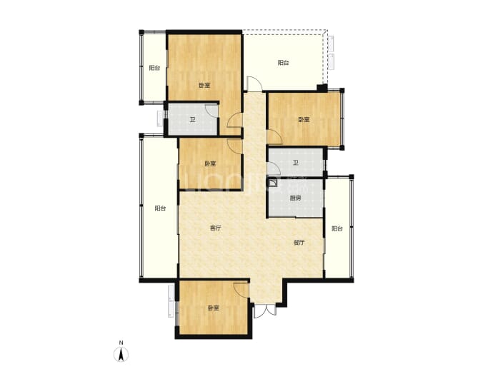 交投和顺江湾--建面 148m²