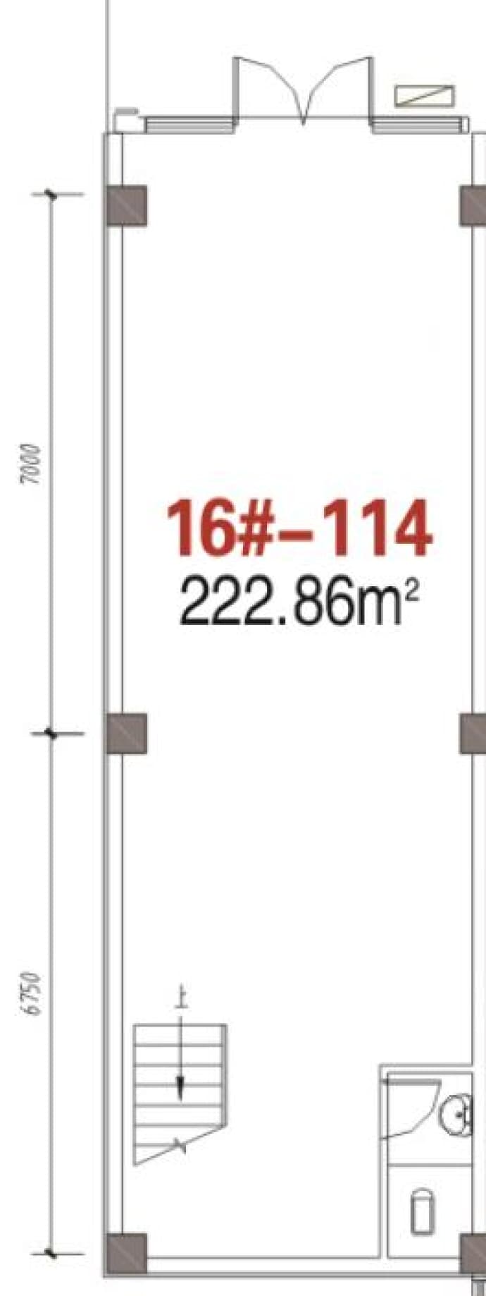 主语城商街--建面 222.86m²