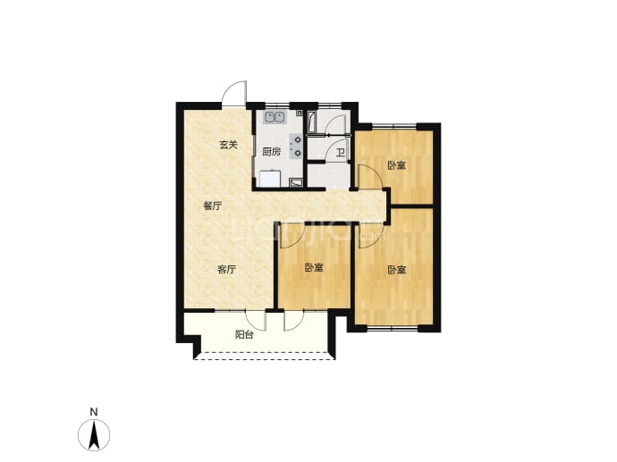 旭辉银盛泰·星韵城--建面 95m²