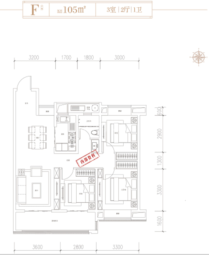 引江佳园--建面 105m²