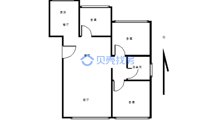 房主诚心出售。看房提前联系。房子很好-户型图