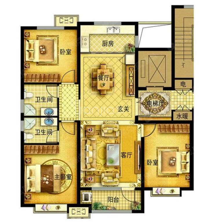 米兰印象--建面 137.7m05