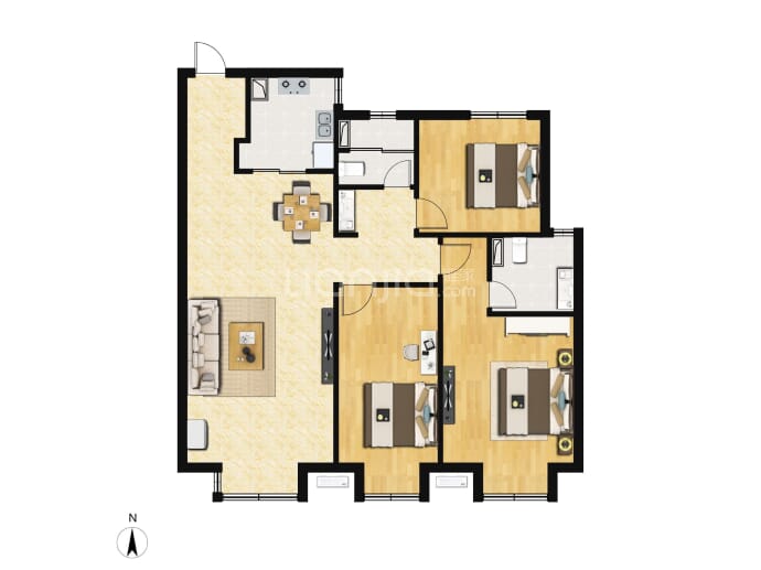 瑞城·溪园--建面 111m²