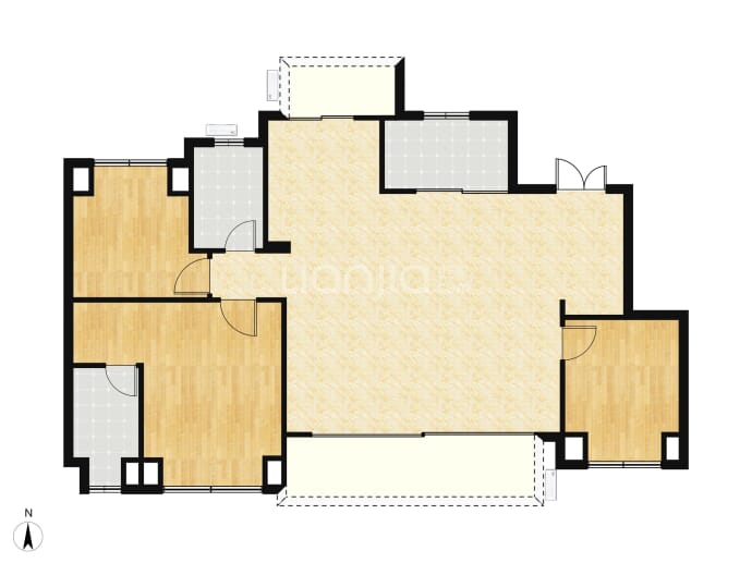 招商未来公园--建面 135m²