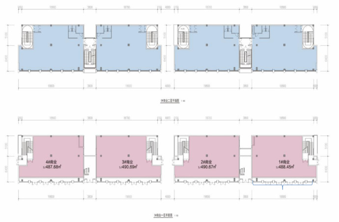 九铭广场--建面 490m²