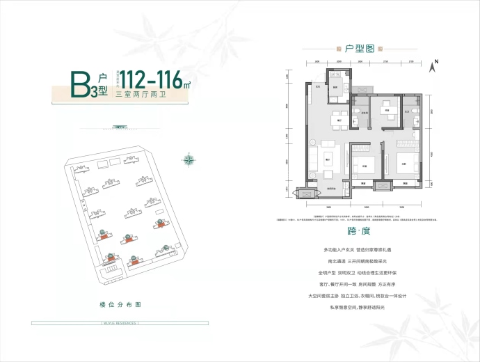 大同吾悦华府--建面 112m²