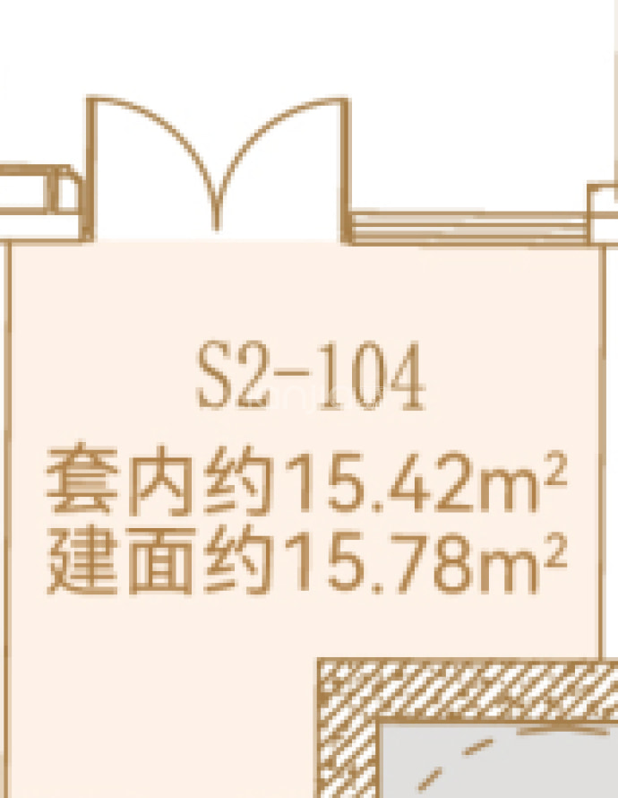 龙湖紫宸--建面 15.78m²