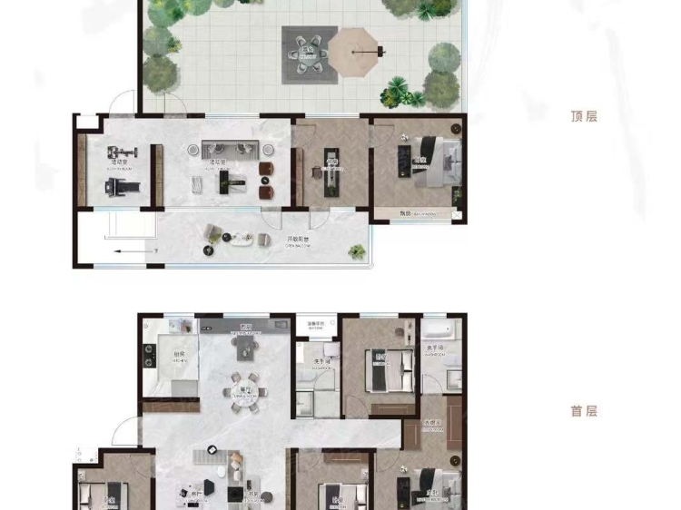 东岸世家三期5室2厅2卫户型图