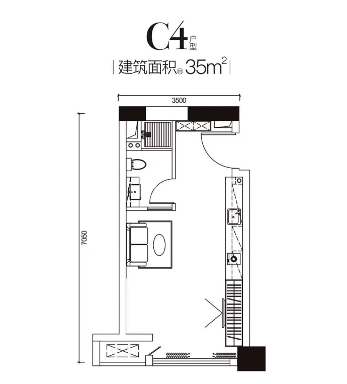 华府悦璟--建面 35m²