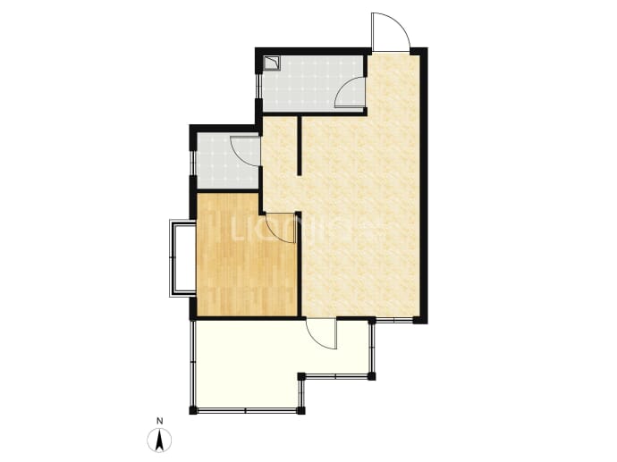 荣和·公园里--建面 58m²