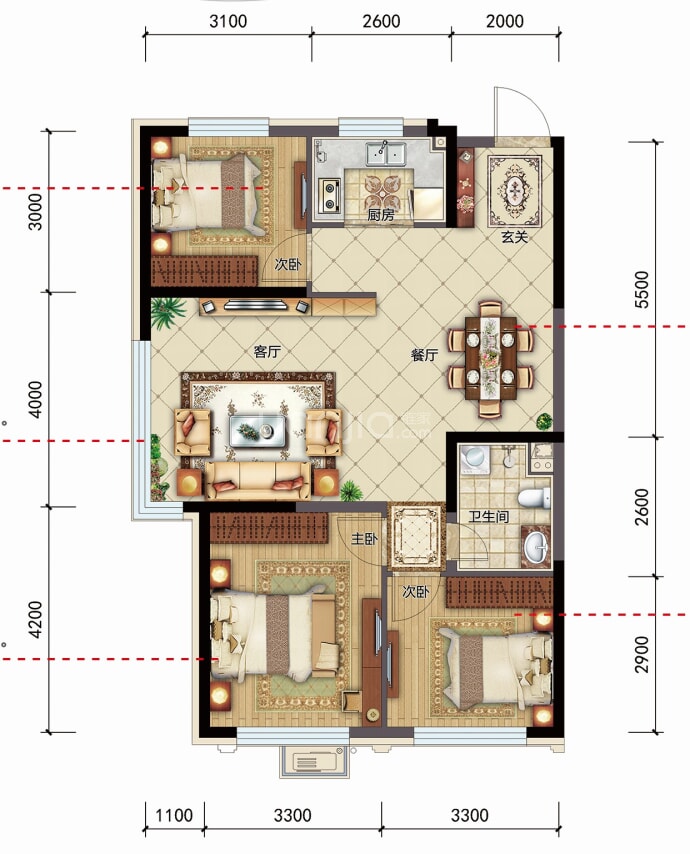 榮邦天悦--建面 112m²