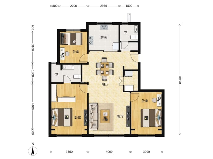 保利和光煦境--建面 114m²