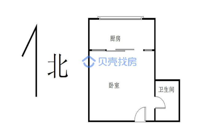 金泰王朝 精装公寓 可分期 拎包入住 111-户型图