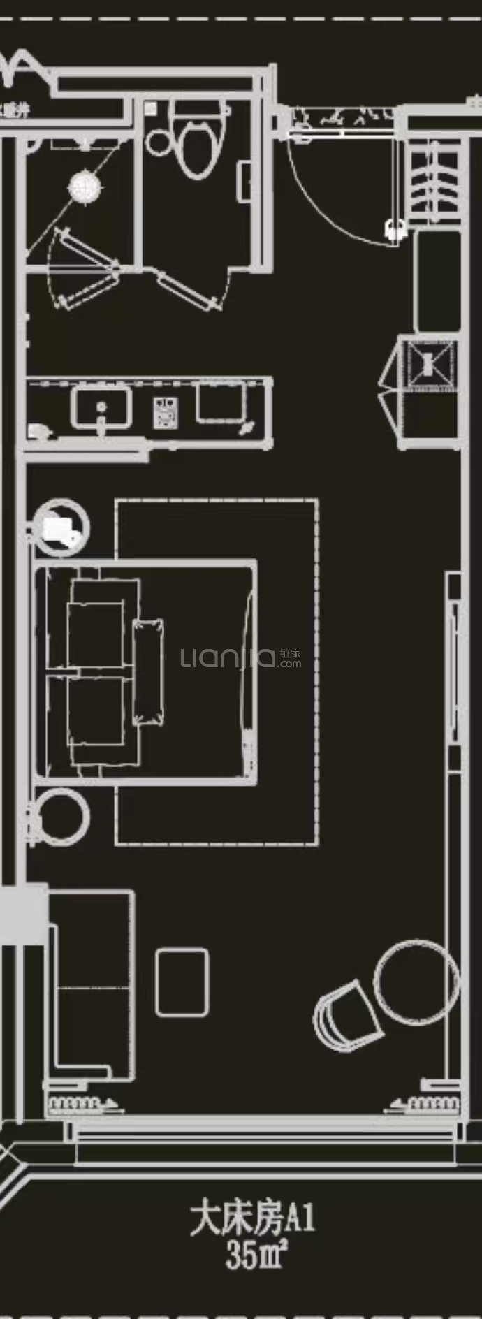 开元名庭--套内 35m²