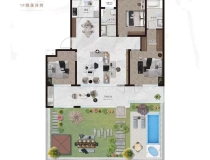 东岸世家三期3室2厅2卫户型图