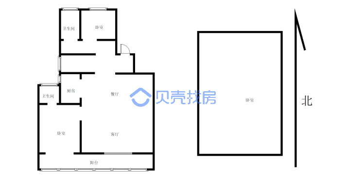 天湖茗筑 二期 240大平层  准现房-户型图