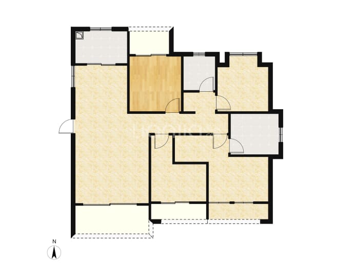 莲花万盛凤凰城--建面 134m²