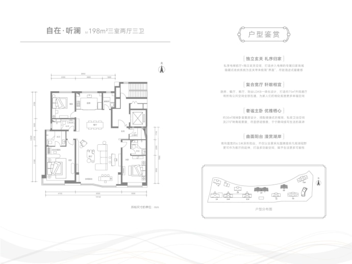 晋阳金茂府--建面 198m²