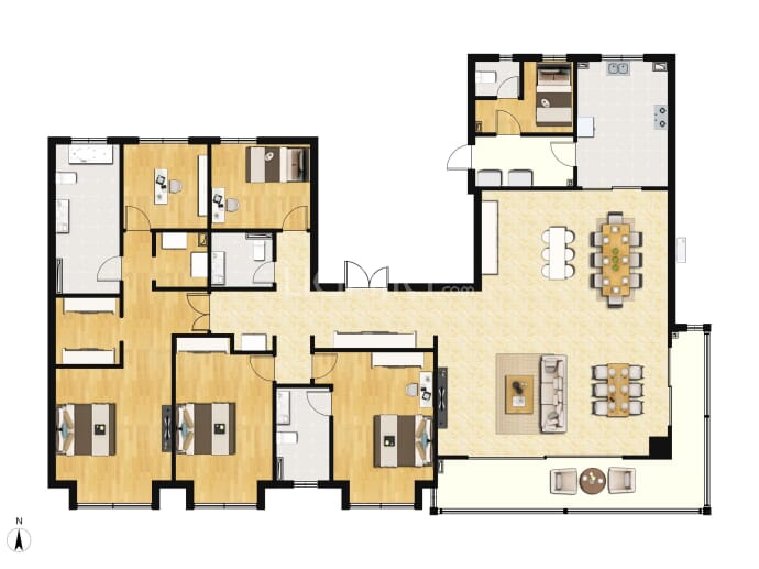 江山云望--建面 275m²