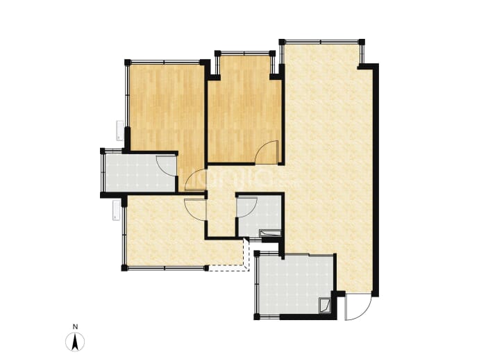 荣和凤岭学府--建面 85m²